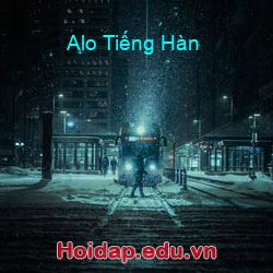 Alo Tiếng Hàn
