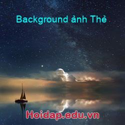 Background ảnh Thẻ