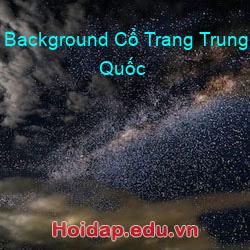 Background Cổ Trang Trung Quốc