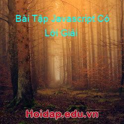 Bài Tập Javascript Có Lời Giải