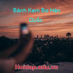 Bánh Kem Bơ Hàn Quốc