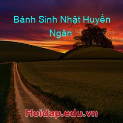 Bánh Sinh Nhật Huyền Ngân