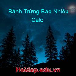 Bánh Trứng Bao Nhiêu Calo