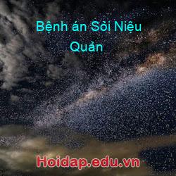 Bệnh án Sỏi Niệu Quản