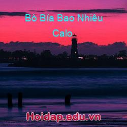 Bò Bía Bao Nhiêu Calo