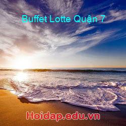 Buffet Lotte Quận 7