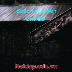 Buộc Tóc 2 Bên Cho Bé