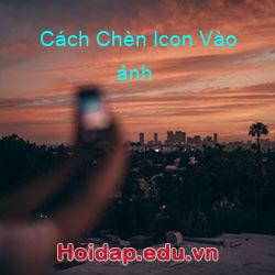 Cách Chèn Icon Vào ảnh