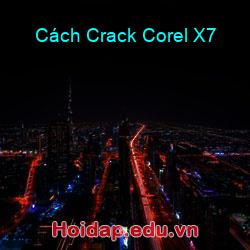 Cách Crack Corel X7