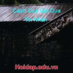 Cách Cua Gái Qua Tin Nhắn