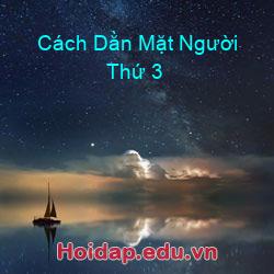 Cách Dằn Mặt Người Thứ 3