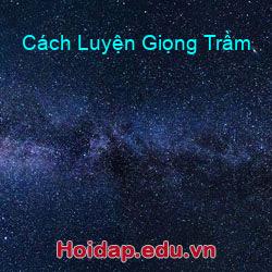 Cách Luyện Giọng Trầm
