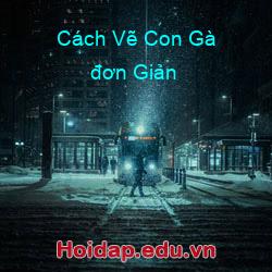 Cách Vẽ Con Gà đơn Giản