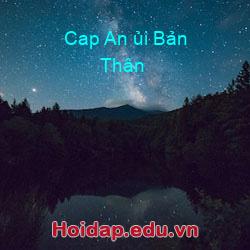 Cap An ủi Bản Thân