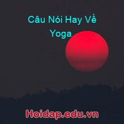 Câu Nói Hay Về Yoga