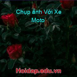 Chụp ảnh Với Xe Moto