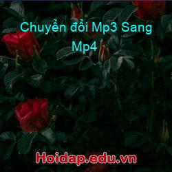 Chuyển đổi Mp3 Sang Mp4