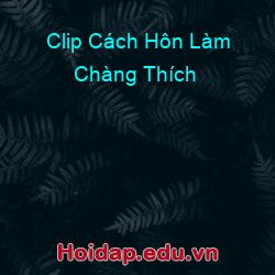 Clip Cách Hôn Làm Chàng Thích