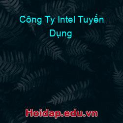 Công Ty Intel Tuyển Dụng
