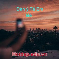 Dàn ý Tả Em Bé