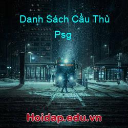 Danh Sách Cầu Thủ Psg