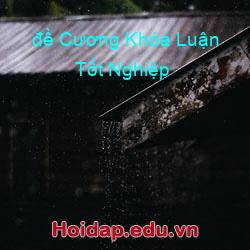 đề Cương Khóa Luận Tốt Nghiệp