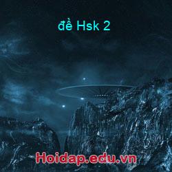 đề Hsk 2