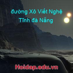 đường Xô Viết Nghệ Tĩnh đà Nẵng