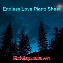 Endless Love Piano Sheet