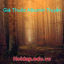 Giá Thuốc Albumin Truyền