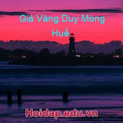 Giá Vàng Duy Mong Huế