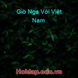 Giờ Nga Với Việt Nam