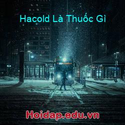 Hacold Là Thuốc Gì