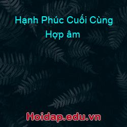 Hạnh Phúc Cuối Cùng Hợp âm