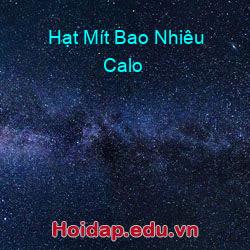 Hạt Mít Bao Nhiêu Calo