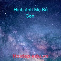 Hình ảnh Mẹ Bế Con