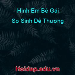 Hình Em Bé Gái Sơ Sinh Dễ Thương