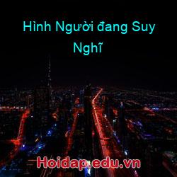 Hình Người đang Suy Nghĩ