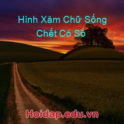 Hình Xăm Chữ Sống Chết Có Số