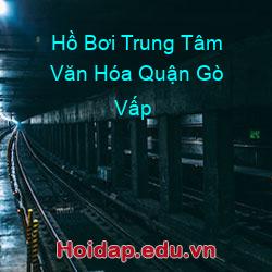 Hồ Bơi Trung Tâm Văn Hóa Quận Gò Vấp
