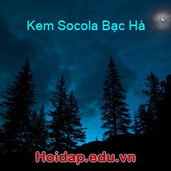 Kem Socola Bạc Hà