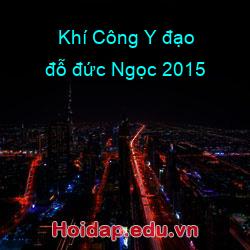 Khí Công Y đạo đỗ đức Ngọc 2015