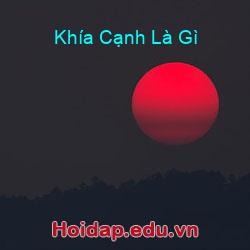 Khía Cạnh Là Gì