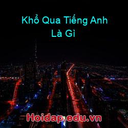 Khổ qua tiếng anh là gì