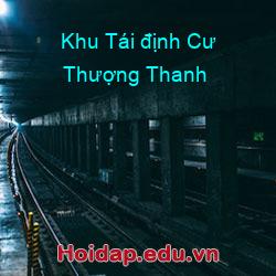 Khu Tái định Cư Thượng Thanh