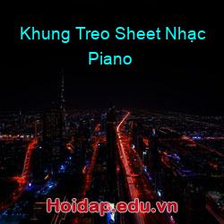 Khung Treo Sheet Nhạc Piano