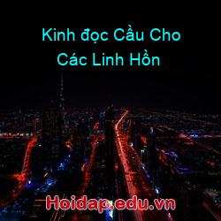 Kinh đọc Cầu Cho Các Linh Hồn