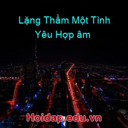 Lặng Thầm Một Tình Yêu Hợp âm