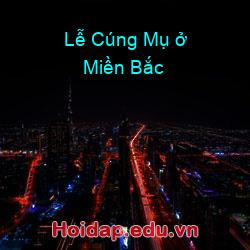 Lễ Cúng Mụ ở Miền Bắc
