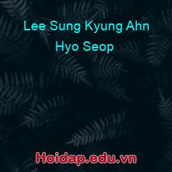 Lee Sung Kyung Ahn Hyo Seop